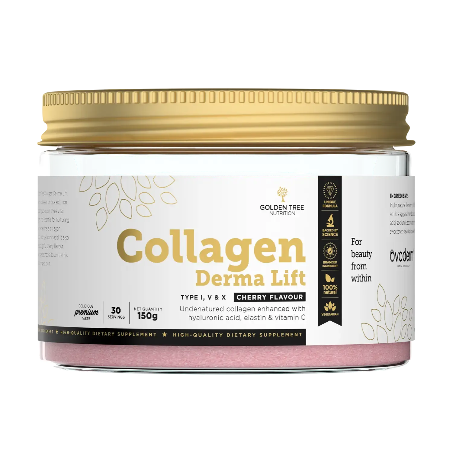 Golden Tree Collagen Derma Lift — collagen supplement with natural cherry flavour